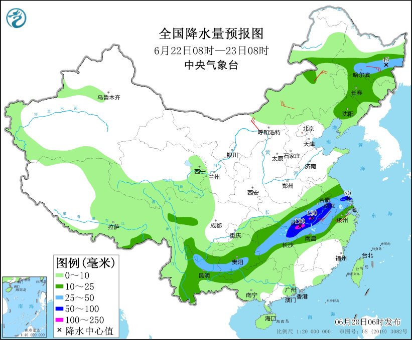 贵州江汉江淮暴雨预警 华北东北雷阵雨频发