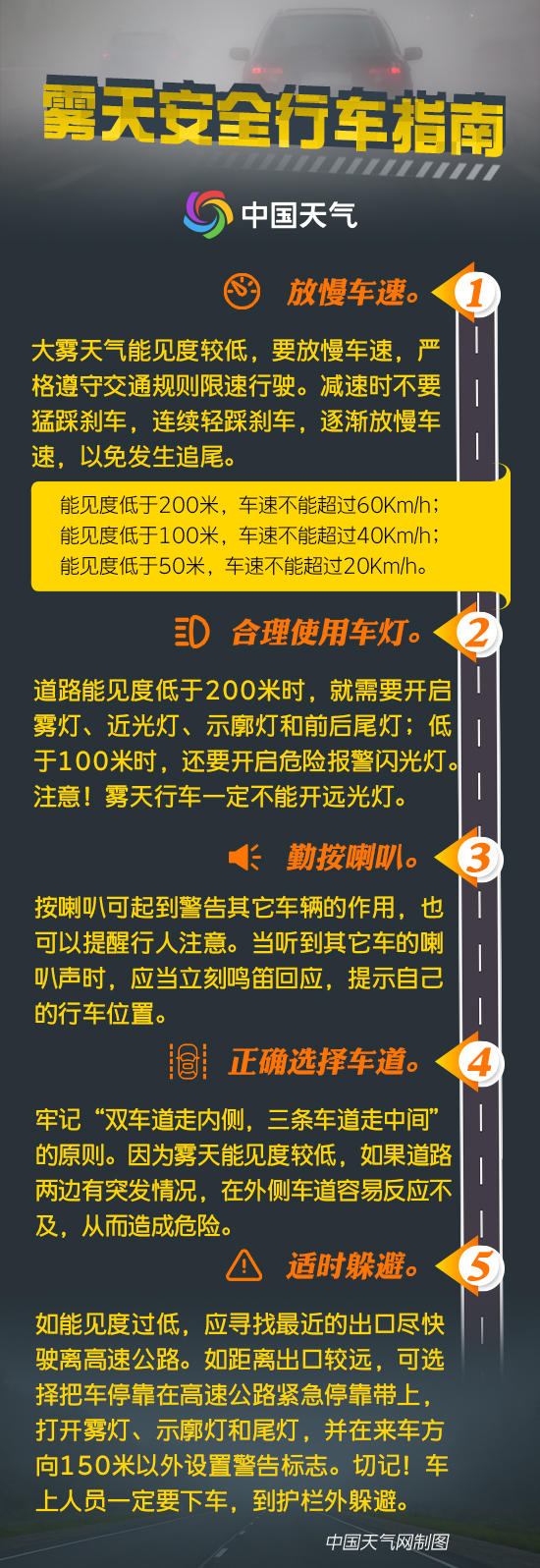 河南局地现强浓雾能见度不足200米 明后天雨渐多部分地区有中雨