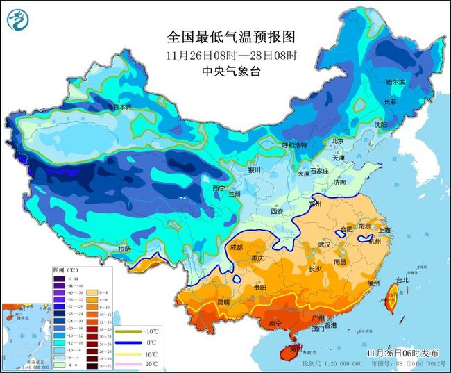 寒潮黄色预警：黑龙江吉林辽宁部分地区降温幅度将超12℃