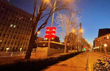 北京今晨天气晴朗