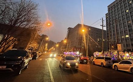 今天早晨，北京天气晴朗
