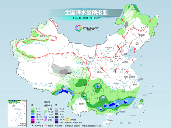 冷空气活跃！南方强降雨持续 北方大风沙尘降温轮流来袭