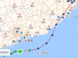 9号台风实时路径预测图  “卢碧”胚胎影响广东局部大暴雨