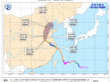 烟花实时路径图最新消息 热带低压“烟花”影响江苏山东河南等地