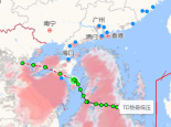 温州台风网热带低压最新路径图 南海热带低压将登陆海南岛