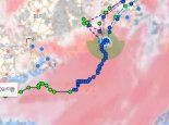 福建台风卢碧路径实时发布系统路径图 继续发布台风黄色预警沿海大风可达11级
