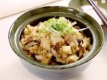 香菇鸡炊饭的家庭版做法步骤