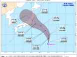6号台风烟花最新位置今天 台风烟花向浙江中北部沿海靠近