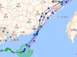 台风卢碧路径实时发布系统走势图  福州等受影响迎强降雨大风可达12级