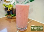 覆盆子香蕉果汁的做法