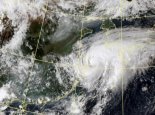 14号台风路径实时发布系统灿都高清云图  台风眼消失但云系却仍然丰厚
