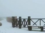 武功山迎小雪秒变仙境 明月山也迎来今冬的第一场雪