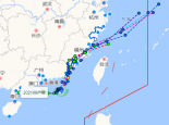 温州台风网9号台风实时路径图发布 台风卢碧强度逐渐加强明日中午登陆广东