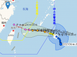 台风烟花最新消息2021 第6号台风烟花登陆级别最大多少