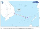 南海热带低压最新实时路径图发布 热带低压将登陆越南强度逐渐减弱
