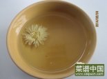 菊花茶的做法