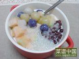 椰汁西米芋头丸的做法