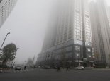 华北黄淮江汉局部有重度霾 冷空气影响我国降温可超12℃