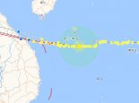 海南台风网第13号台风康森最新消息 受台风影响海南岛等地风雨渐显