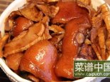 冬笋焖猪脚的做法