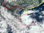 中央气象台继续发布台风蓝色预警 13号台风康森给海南带来强风雨