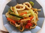 简单步骤制作美味的日式炒乌龙
