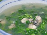 海蛎毛菜汤的做法