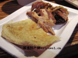 深泽烧饼裹肉