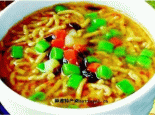 豆面抿尖