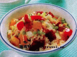 豆腐乳豆干炒饭