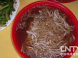 拨面条