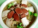 白肉酸菜血肠