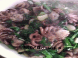 墨鱼炒韭菜