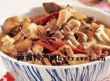 鸡肉炖蘑菇