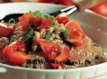 西红柿焖牛肉