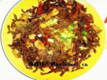 干豆角丝炒肉