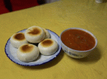 西红柿泡馍