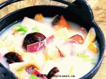 奶汤锅子鱼