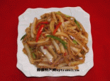 大肉白菜炒粉皮