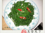 凉拌沙葱