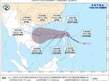 台风预警：“潭美”强度逐渐增强，明天将移入南海东部海域