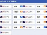 今明天安徽大部维持阴雨模式 沿江江南等地局部雨势猛烈