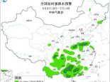 强对流天气蓝色预警：7省区有小时雨量大于50毫米的短时强降水