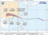 台风黄色预警！“杨柳”将于今天中午在台湾东南部沿海登陆