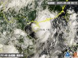 台风“塔巴”登陆广东省台山市沿海 今明天广东广西等地台风雨强劲