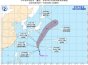 第5号台风最新实时路径图今天  台风蔷琵最大风力增至10级