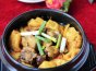 石锅油豆腐鸡的做法
